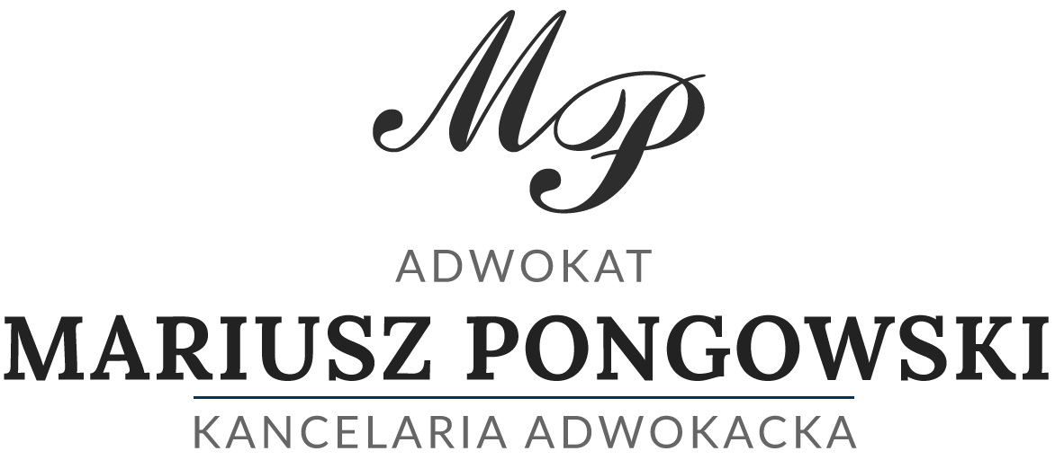 Adwokat Mariusz Pongowski Kancelaria Adwokacka